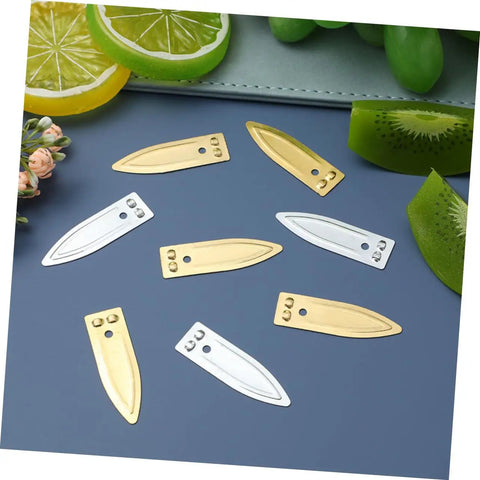 Nickel strips and fruit slices for Hands On Fruit Battery Science Kit With Nickel Strips And Electromagnet Parts, 50 Piece Educational Set.