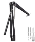 Solar Powered Greenhouse Vent Opener Automatic Roof Vent Kit With Dual Spring Design and mounting screws visible
