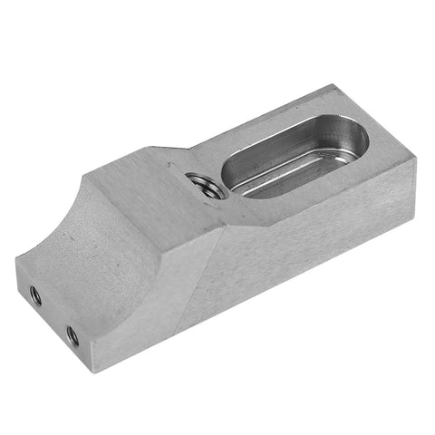 Top Gear Side Clamp Vise Set With Low Profile Die Steel Design For CNC Milling Engraving And Grinding Operations Featuring 60kN Force And M8 Arcuate Jaws to hold work securely.