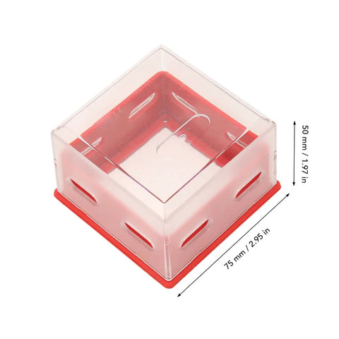 Push Start Button Cover For Emergency Stop And Light Switch Guards No Fuss Transparent Red Design Durable PC Material