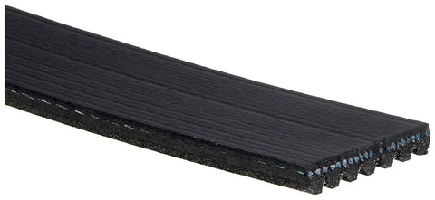Close-up of Micro-V Serpentine Drive Belt Replacement for Reliable Engine Performance and Long-Life Durability, textured surface