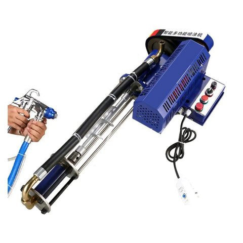 Crush Your DIY Weekend Projects With This 2800W Electric Paint Sprayer Gun, Buttery Smooth Exterior Wall Texture Applicator For Plaster Mortar And Waterproof Coatings