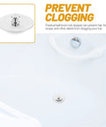 Universal Bathtub Drain Stopper, Stainless Steel Silicone, 42-44mm installed in a white bathtub to prevent clogging.