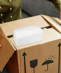 Packing Foam Pouches With Smooth Surface, 200 Pcs, 5.5x2.8 Inches, EPE Pearl Cotton Cushion Wrap Sleeves in shipping box