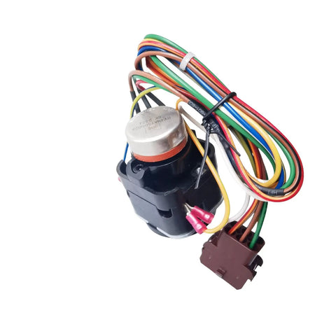 Direct Oem Replacement Jlg Potentiometer Speed Control Switch For Boom Lift 18DS with multi-colored wires and connectors.