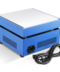 Blue 110V 850W Soldering Hot Plate With LED Microcomputer Control Pro Grade Soldering Station Rework Heater For Lab 200X200mm Plate