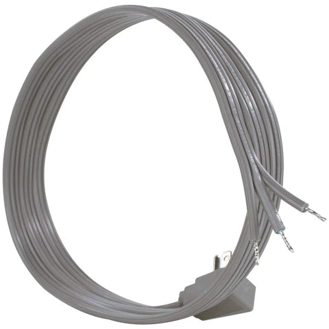 15 Amp Appliance Power Cord Heavy Duty 6 Feet Three Wire Grounded With Right Angle Plug Head UL Listed ETL Listed