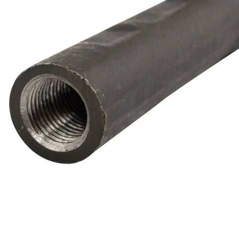 Beef Up Your Ride With This Front Tie Rod Set 4 Piece Inner And Outer For Driver Side And Passenger Side Vehicle Steering Replacement For Easy DIY Repairs black steel threaded inner tie rod close-up