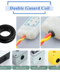 Rubber Grommet Assortment Kit 180 Pcs with O Ring Washers in use with cable protection and wire routing features.
