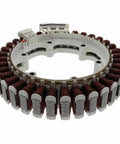 Stator Assembly Replacement 4417EA1002K for Washing Machines Direct Fit Repair Part, circular motor coil assembly with copper windings