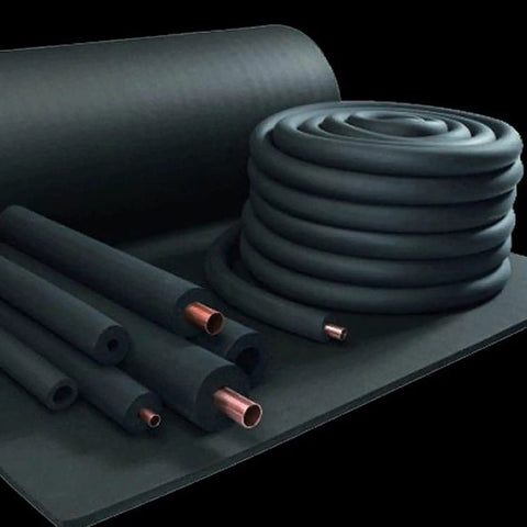 Pipe Insulation Tubing 1 Inch Outer Diameter By 3 Eighth Inch Wall 6 Foot Length Heat Preservation Insulated Sleeve Display
