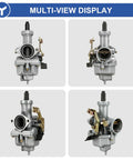 PZ27 Carburetor Kit Replacement For 125cc 150cc 200cc 250cc ATVs Go Karts Dirt Bikes Four Stroke Machines multi-view
