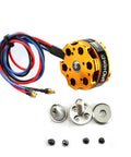 3-6S 380KV 4108 Disc Brushless Motors For Quad Hexa And Octo Copters Rugged Build 46mm Diameter 41mm Stator 3mm Mount 4 Pack