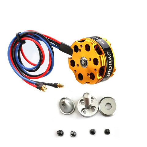3-6S 380KV 4108 Disc Brushless Motors For Quad Hexa And Octo Copters Rugged Build 46mm Diameter 41mm Stator 3mm Mount 4 Pack