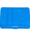 Blue plastic case for Heavy Duty 3 Piece Lug Nut Socket Set With Wheel Protectors, Heat Treated C45 Steel 17mm 19mm 21mm Thin Wall Deep Sockets For Quick Impact Wrench Removal And Secure Installation On Rims