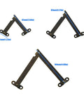 Sturdy 6 Pack Miniature Lid Hinges For Decorative Wood Boxes Rustproof Quiet Operation in various sizes