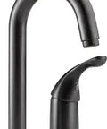 Venetian Bronze Single-Handle Bar And Prep Faucet With 180-Degree Swivel High Arc Spout, Diamond Valve, zinc construction