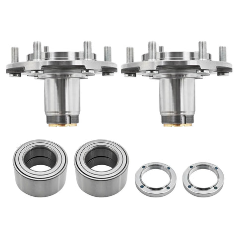 Front Wheel Bearing And Hub Assembly Kit For Toyota Tacoma 1995 2004 4WD With 2.4L 2.7L And 3.4L Engines Replacement Fits visible components