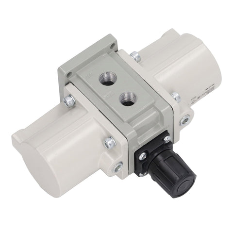 Pneumatic Boost Valve for Air Pressure Increase, No-Fuss Manual Pressure Booster That Doubles Air Pressure, No Electricity Required