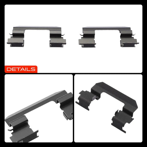 Front Disc Brake Hardware Kit For Honda Pilot And Acura TLX Ensures Smooth Stops And Reliable Safety With Premium Quality Materials For Daily Commutes Or Weekend Cruises
