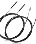 2 Pack 10 Ft Marine Control Cables For Boat Throttle And Gear Shift Gen I 600A Style Replacement Cable Set CC17910