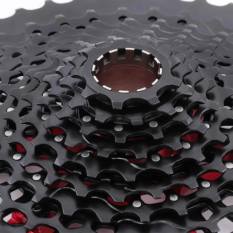 Close-up of 12 Speed Mountain Bike Cassette For SRAM Eagle XD Driver 9 To 50T 10 To 50T 10 To 52T And 11 Speed 9 To 42T Flywheel Cogs