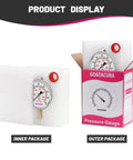 Glycerin Filled Pressure Gauge For Gas And Liquid Pressure 0 To 160 Psi Two And A Half Inch Dial with packaging