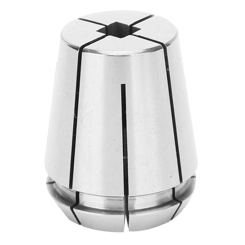 Premium High Speed Steel Milling Lathe Collet With Automatic Release so End Mills Stay Loose Hella Smooth Action For Cnc Engraving And Precision Industrial Machining 8 X 6. 2 Mm, close-up view.