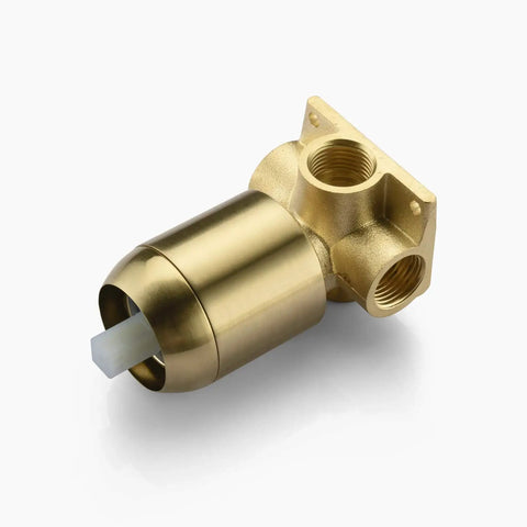 Kick Back And Relax With This Heavy Duty Brushed Gold Shower Setup Featuring A Slick Eight Inch Rain Showerhead And Premium Brass Body For Some Seriously Dope Bathroom Vibes