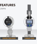 Display of Micro Linear Servo Actuator With Built-In Force Sensor For Robotics And Automation, featuring LASF16 features and precision