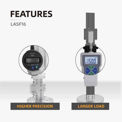 Display of Micro Linear Servo Actuator With Built-In Force Sensor For Robotics And Automation, featuring LASF16 features and precision