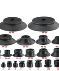 Powerful Pfg30n Silicone Vacuum Suction Cups in various sizes and shapes for industrial lifting and handling tasks.