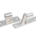 heavy duty stainless steel gate hinges, 304 rust-resistant hardware for outdoor use, 4.6 inch length, high load capacity and durable construction