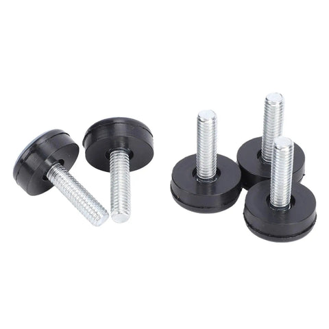 PTFE Furniture Leveler Feet with M6 Thread, anti slip glides for tables, chairs, cabinets, smooth sliding floor protection