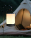 Solar Lantern LED Outdoor Cordless Table Lamp With IP44 Waterproof Metal Frame RGB And Warm White Lighting For Patio Vibe