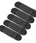 Thickened-Lining Waterproof Skateboard Bag Backpack With Front Zip Quick Access, shown in a 5-pack set, watertight polyester material
