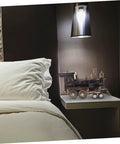 Locomotive Model Retro Steam Train Sculpture For Desktop Decoration on nightstand, under soft lighting