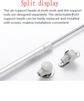 Two Sets Silver Ten Inch Gas Strut With 120 Newton Lift Force 27 Pound Hydraulic Air Prop Lift Support For Cabinets And Kitchen Doors