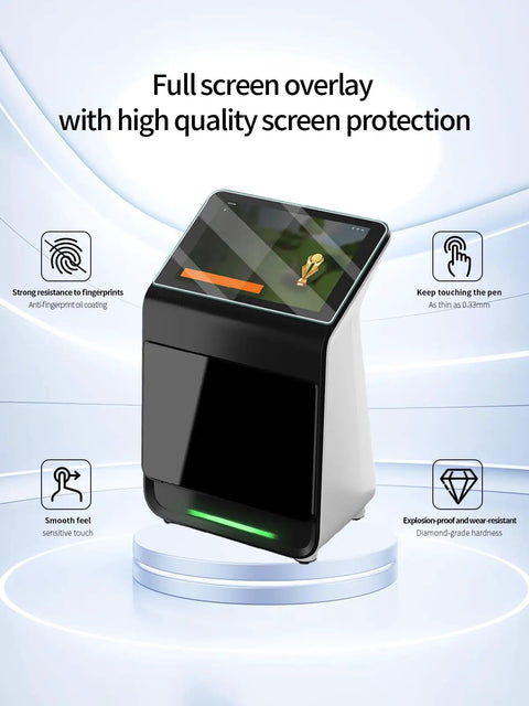 Premium Garmin Approach R50 Screen Protector Pro Grade displaying sleek design on a golf launch monitor setup