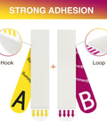 Heavy Duty Picture Hanging Strips XL 20 Pairs 40 Strips Damage Free Hanging No Nails For Wall Decor Removable Adhesive Hook And Loop Strips