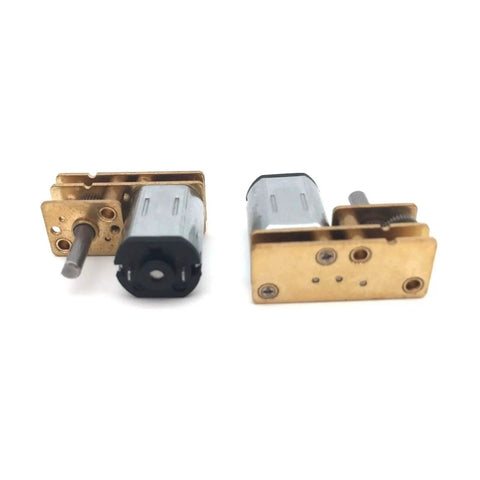 Kickass DC 12V Miniature Gear Reducer Motor Making Serious Power In A Hella Small Package With Smooth N20 Reduction Gearbox.
