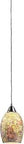 Avalon 5 Inch Wide Satin Nickel 1 Light Mini Pendant Glass Ceiling Fixture Hardwired Kitchen Island Light