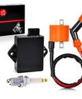 Combo CDI Box, Ignition Coil, And Spark Plug Kit For Trail Boss 330 2003-2013, Boss 325 2000-2003, Magnum 330 2003-2006, box view