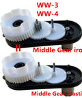 Kids Ride On Toy Car 390 Gearbox Gear Set With WW-3 WW-4 Gears Full 44T Large Gear And 8T Middle Gear Small Gear Lubes Included Ready To Install