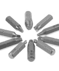 Heavy Duty High Speed Steel Screw Extractor Kit With 6.3mm Stripped Bit Head For Tough Automotive Repairs And Household Fixes That Totally Save Your Hide On Broken Or Rounded Bolts, 8-piece set