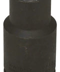 Three Quarter Inch Drive 12 Point Deep Impact Socket With Black Finish For Auto Repair And Heavy Duty Mechanic Work, Durable Steel Construction, Fits Three Quarter Inch Drive Tools For Tough Fasteners