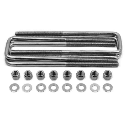 Direct OEM Replacement Rear Axle U Bolt Plate Spacer Kit For 1988 2000 Chevy GMC C1500 K1500 Tahoe Beefed Up Lower Anchor