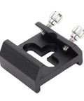 Close-up of Beefed Up Aluminum Telescope Mount Base with Anodized Finish, showing screws and bracket, Lightweight Fits C8HD C925 C11HD.