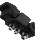 Heavy Duty Rubber Toggle Latch M6 And M8 Black Cabinet Catch For Truck Toolbox With Vibrations Buffer Quick Install Buckle Replacement, black with bolts