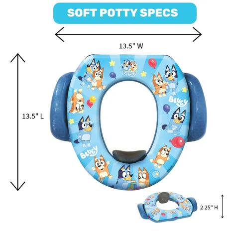 Super Comfy Kids Potty Training Seat With Cushioned Support And Easy Grip Handles That Fit Most Regular Or Elongated Toilets For Smooth Toddler Training And Mess Free Cleanup Built Tough For Real Life
